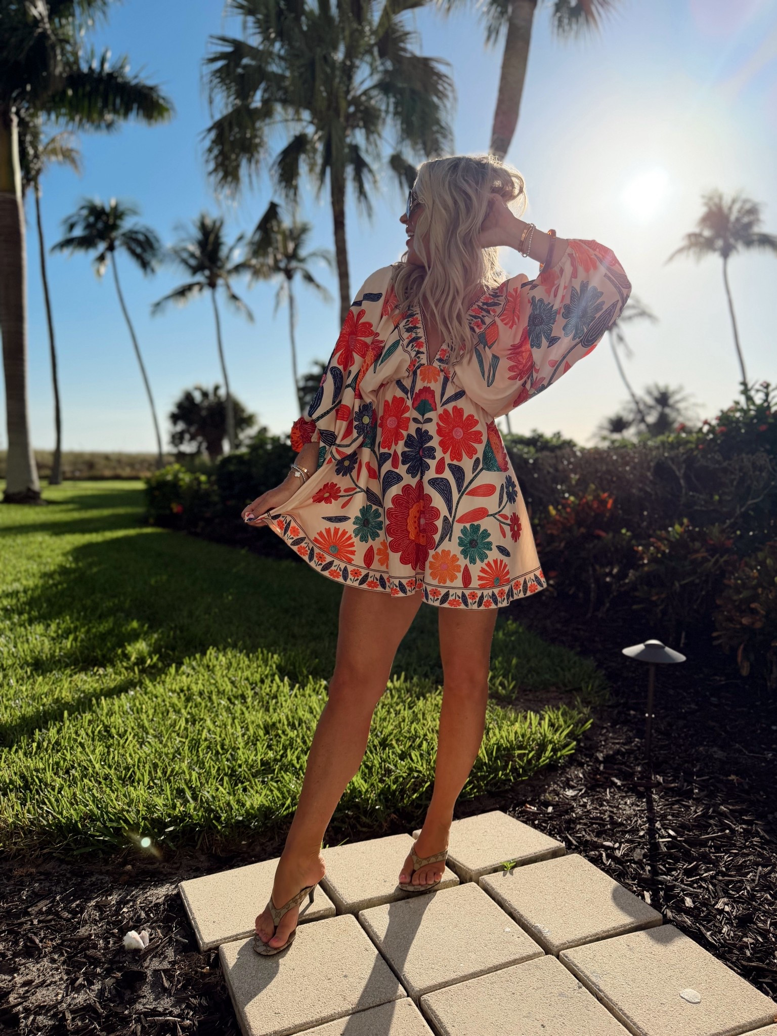 I think we broke the internet with this dress! You’ll never guess where it’s from! I’m in small & ordered more prints immediately! Giving farm rio🧡☀️😍

Spring dress. Summer dress. Vacation outfits. 

#LTKootd #LTKSeasonal #LTKSaleAlert