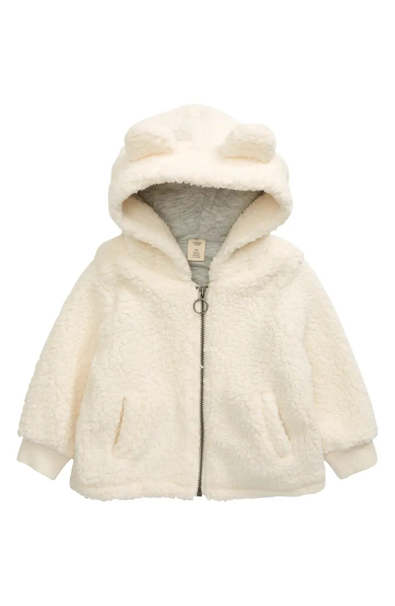 Cozy Hooded Faux Fur Jacket | Nordstrom