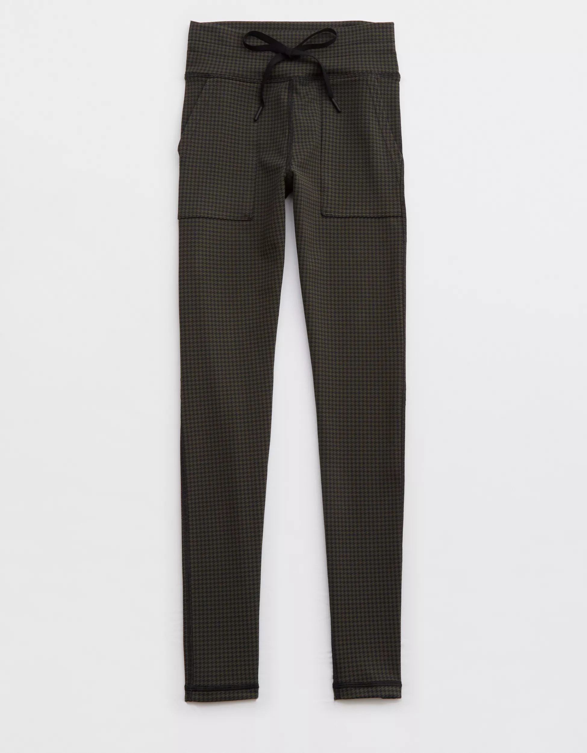 OFFLINE By Aerie Mini Houndstooth Drawcord Legging | Aerie