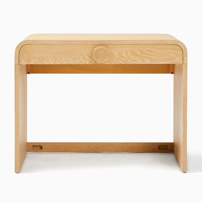 Statement Knob Desk (39") | West Elm (US)