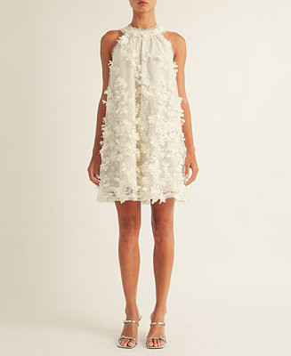 AROSE STUDIO, INC Women's Jacey Embellished Sleeveless Shift Dress - Macy's | Macy's