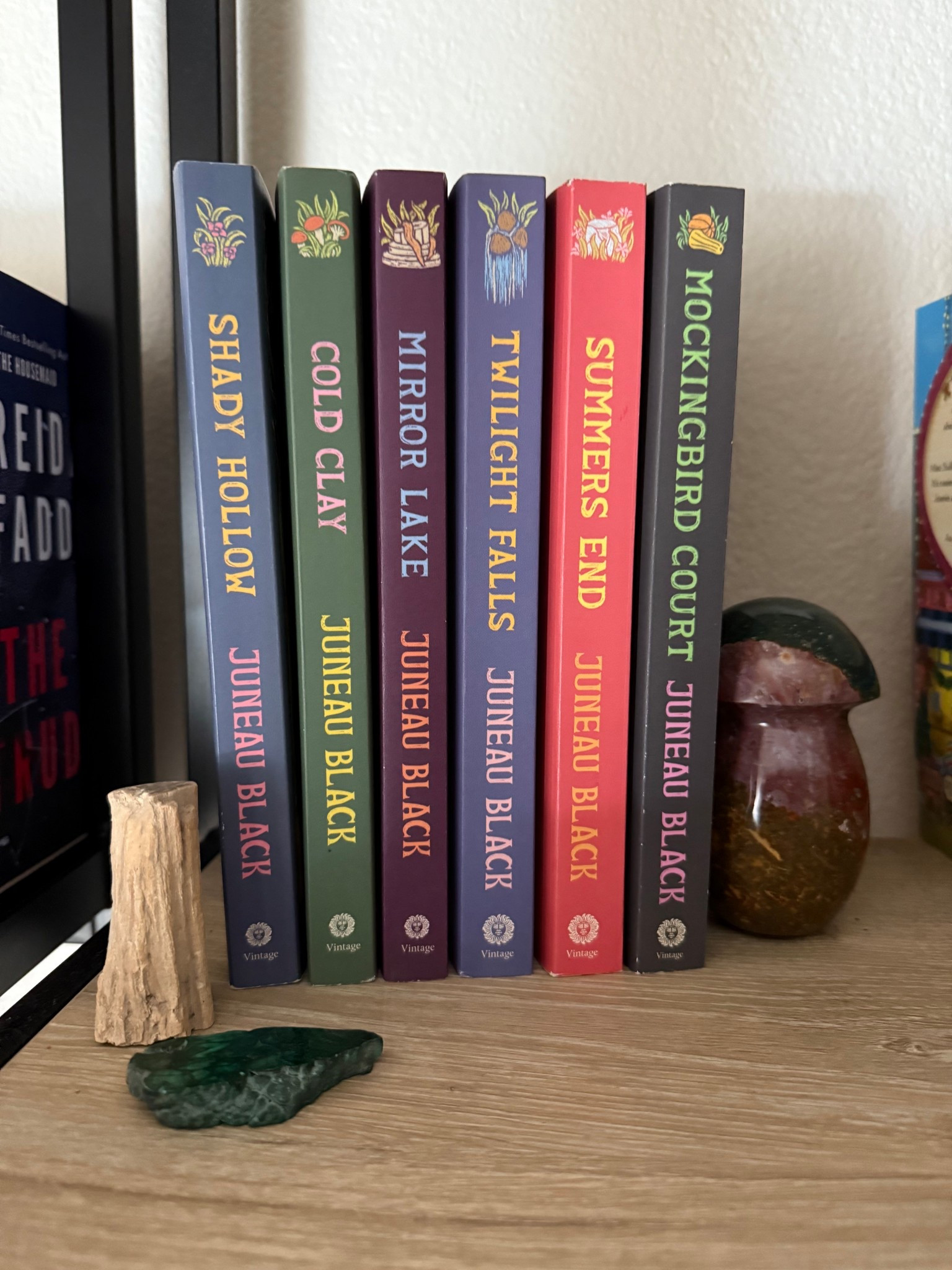 The Shady Hollow Series by Juneau Black 
Shady Hollow
Cold Clay
Twilight Falls
Summers End
Mirror Lake

#LTKFindsUnder50 #LTKSeasonal #LTKFindsUnder100