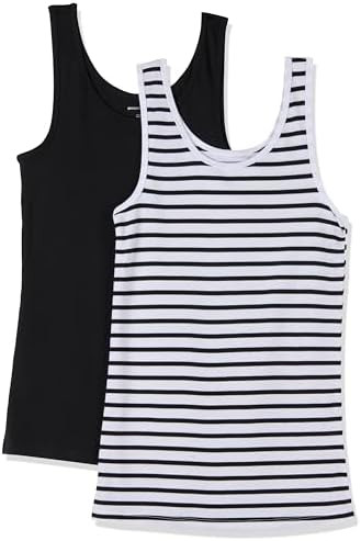 Amazon Essentials Women's Slim-Fit Tank Top, Pack of 2 | Amazon (US)