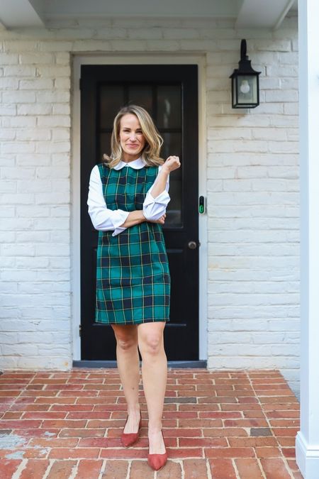 I love the feminine peter pan collar on this dress. The shift style is super cute and perfect for Christmas Eve church services. I’m wearing an XS and it’s $30! You honestly can’t beat it.

#LTKHoliday #LTKSeasonal #LTKunder50