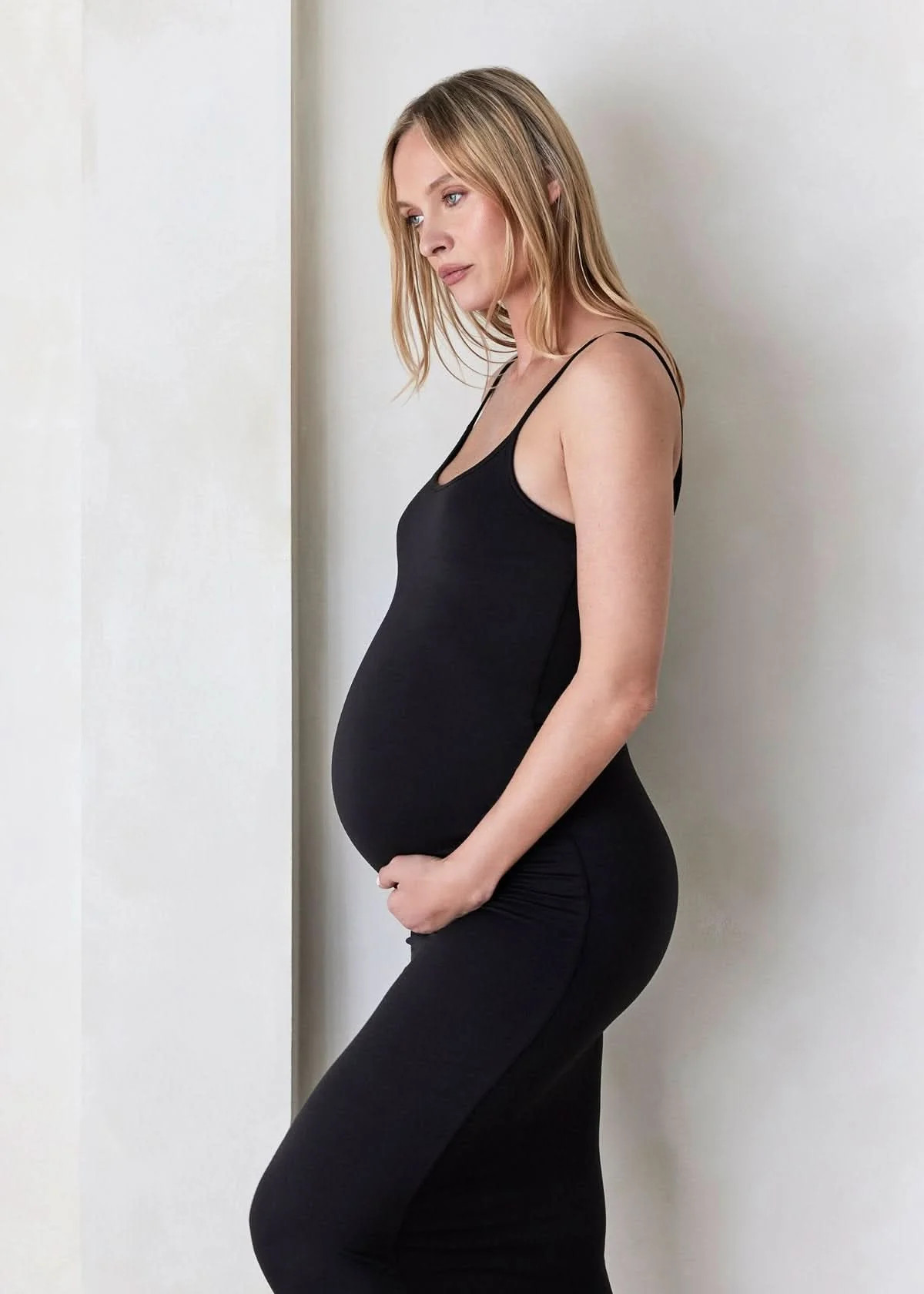 The Jane Maternity Maxi Dress | Shop Women's Soft Jersey Maternity Dress | Bumpsuit | BUMPSUIT