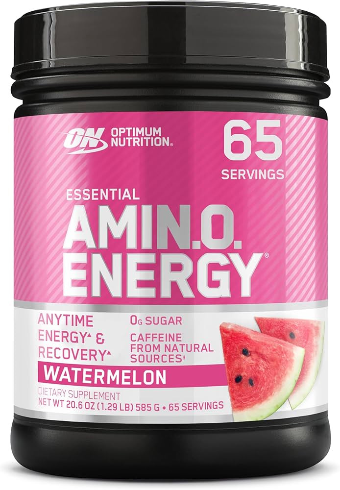 Optimum Nutrition Amino Energy - Pre Workout with Green Tea, BCAA, Amino Acids, Keto Friendly, Gr... | Amazon (US)