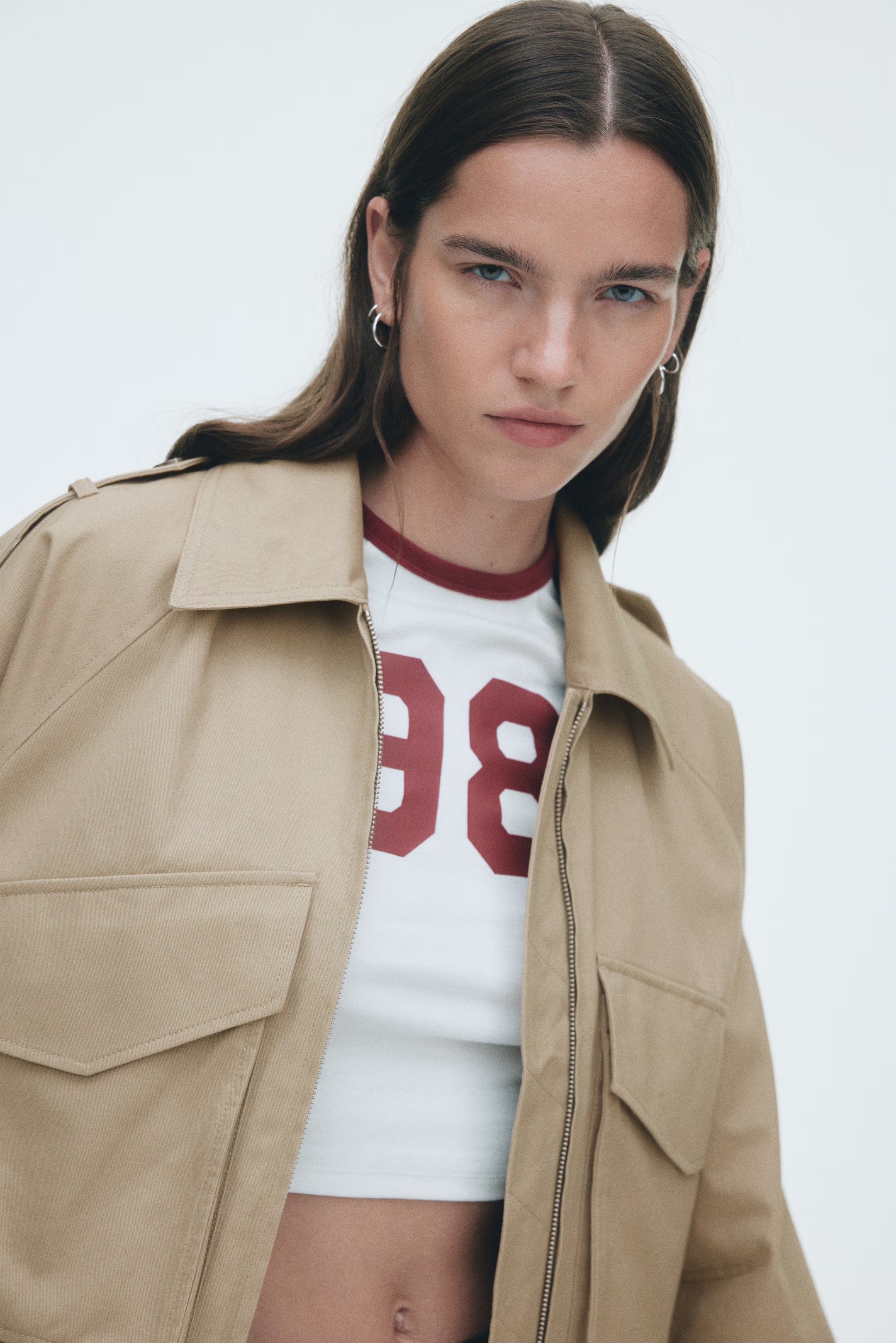 Cotton Cargo Jacket | H&M (US + CA)