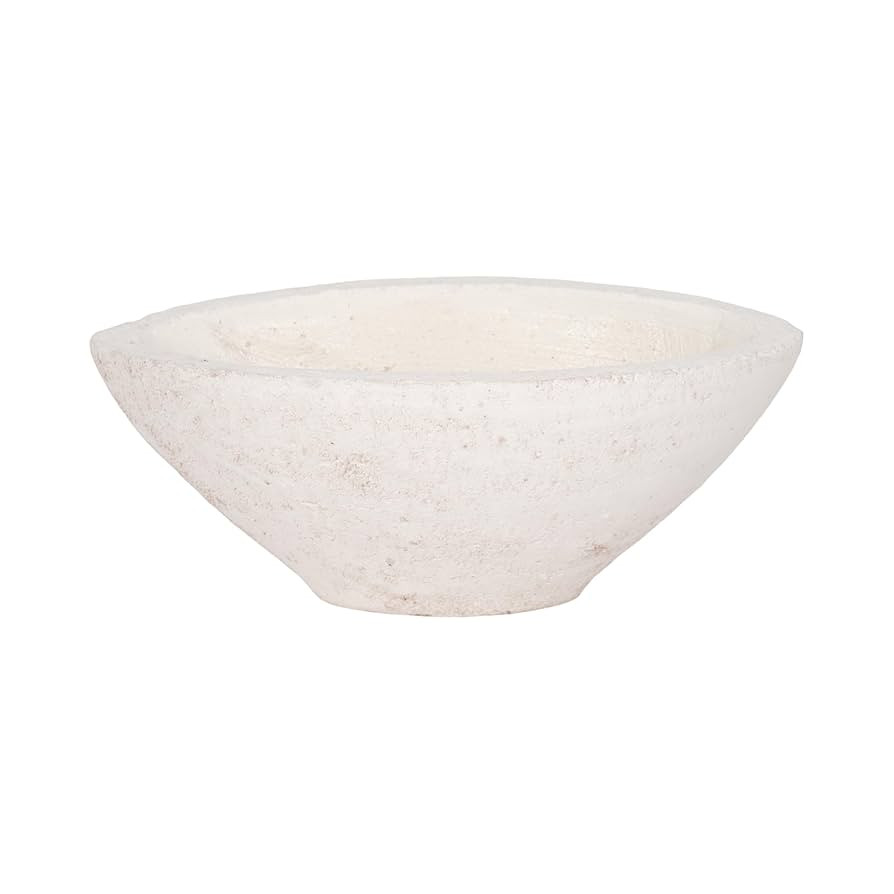 Sagebrook Home Handcrafted Decorative Bowl - Rustic Terracotta Pottery - Textured Design for Home... | Amazon (US)
