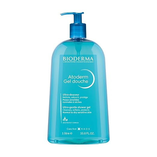 Bioderma - Atoderm - Hydrating Shower Gel - Moisturizing Face and Body Cleanser - Body Wash for N... | Amazon (US)