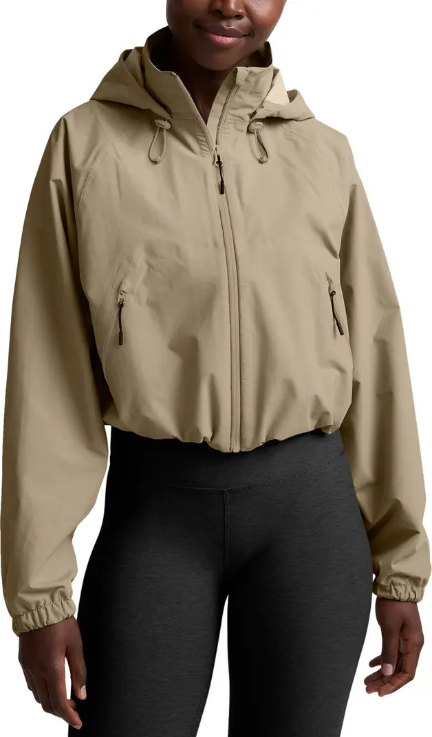 Cloudburst Adjustable Hooded Crop Jacket | Nordstrom