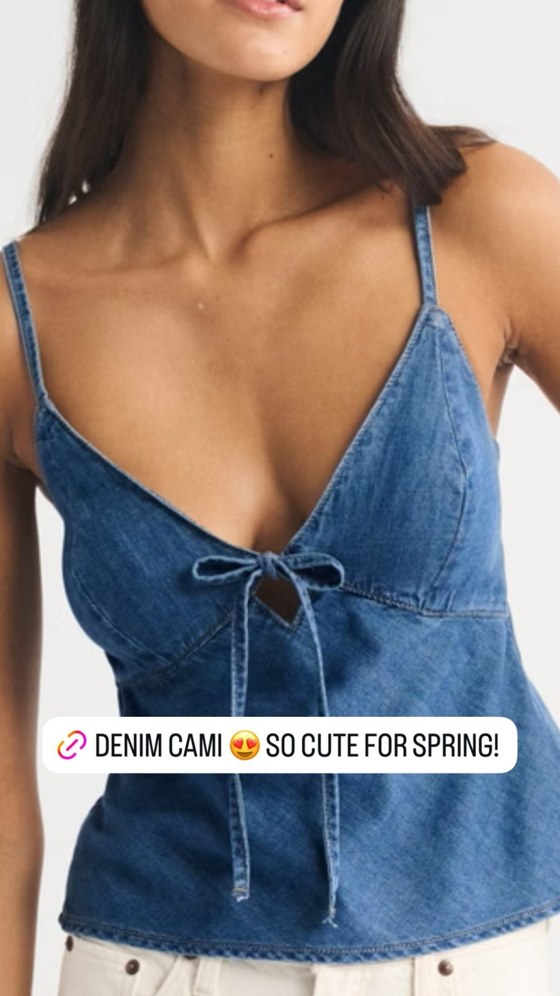 Another cute spring find! This denim cami is adorable! 

#LTKSeasonal #LTKootd #LTKgrwm