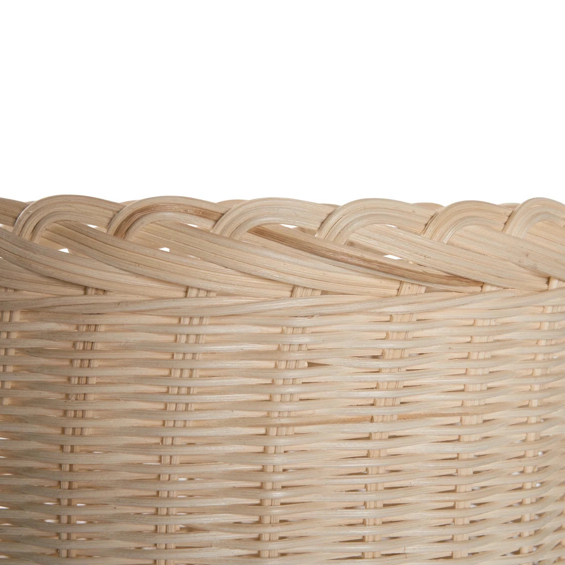 Braided Wicker Planter | Wayfair North America