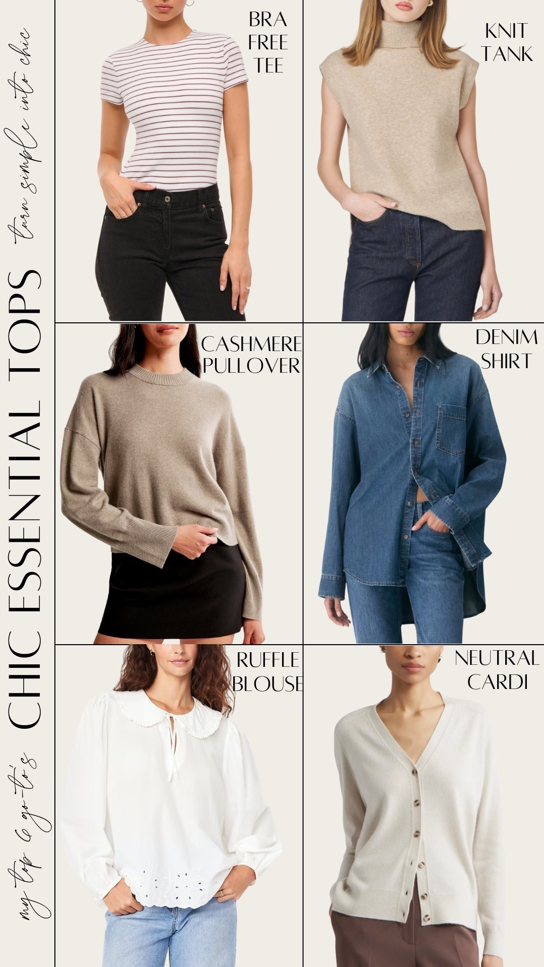 Chic Essential Tops! My go-to tops for the Fall season, these are all great fall capsule wardrobe additions!

#LTKSeasonal #LTKStyleTip #LTKFindsUnder100