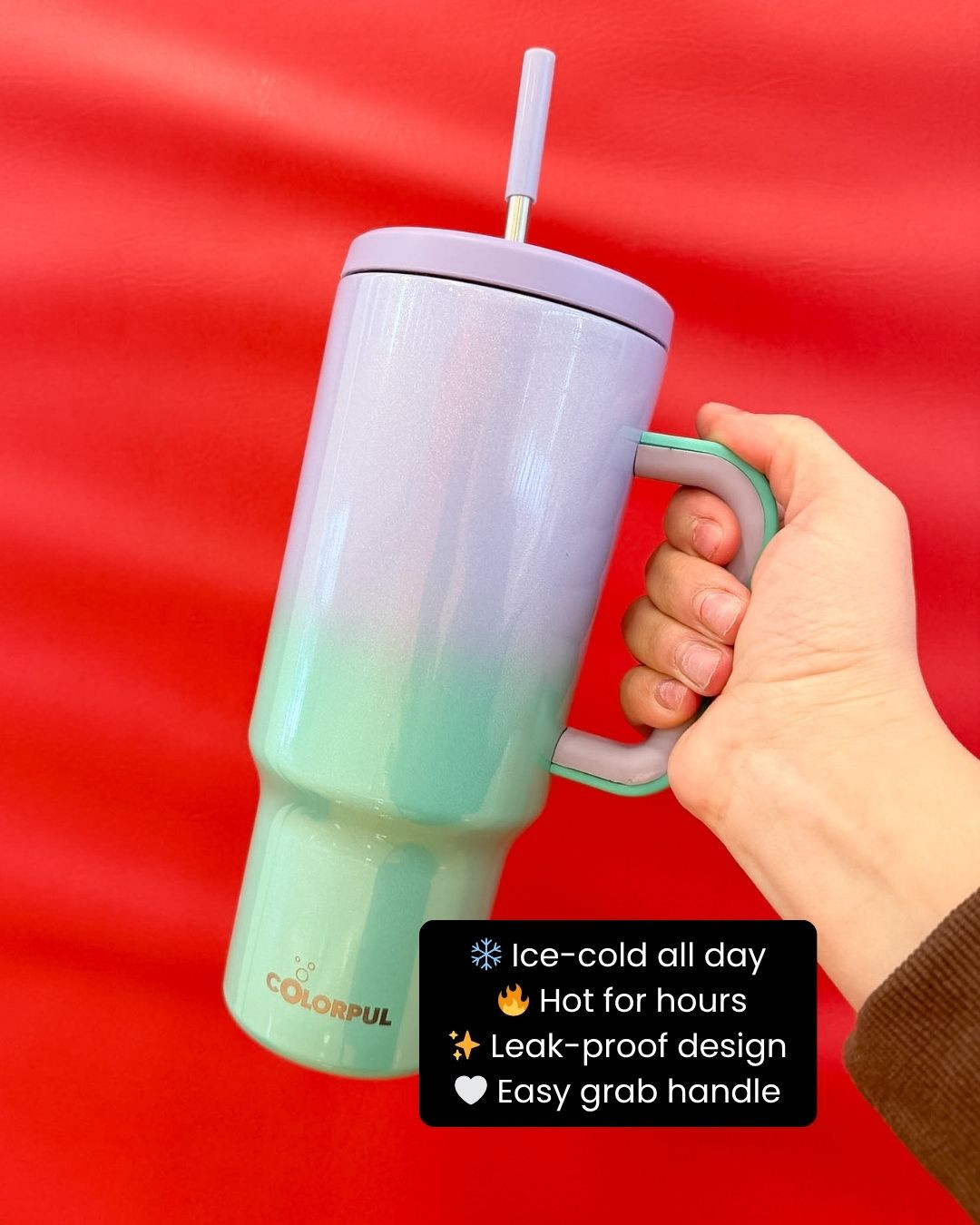 Stay hydrated all day the stylish (and practical) way 💧✨ with this 40oz stainless steel tumbler with handle & leak-proof lid! Designed to keep drinks cold for hours while making sipping easy on the go, it’s perfect for work, travel, workouts, or everyday errands 💖🥤. The sturdy handle and leak-proof design make it a must-have for busy days when you want convenience without spills 👀✨. Trust me, this is one tumbler you’ll carry everywhere 💕

#tumbler #waterbottle #hydration #drinkware #stainlesssteel #dailyessentials #lifestyleupgrade #onthego #homeessentials #travelmusthave #workoutgear #coffeetime #iceddrinks #hydrationgoals #musthave #modernliving #ltkhome #ltkfinds #everydaycarry #spillproof #stylishliving #waterbottlelove #comfyvibes 

 