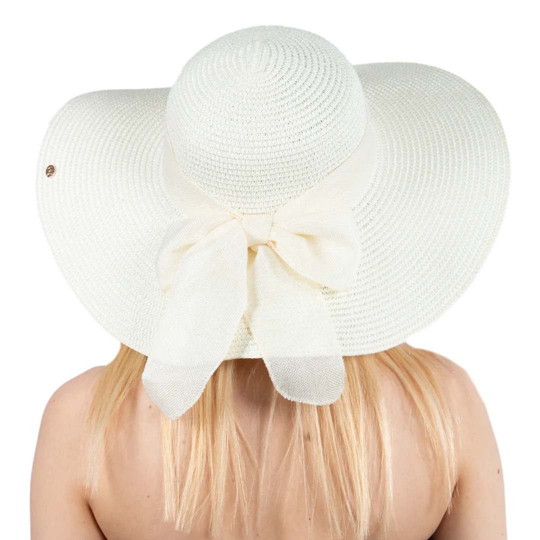 Ivory Romantische Vintage Stil Breite Krempe Stroh Hut, Urlaub Hut, Frauen Sommer Hut, Strand Hut... | Etsy (DACH)