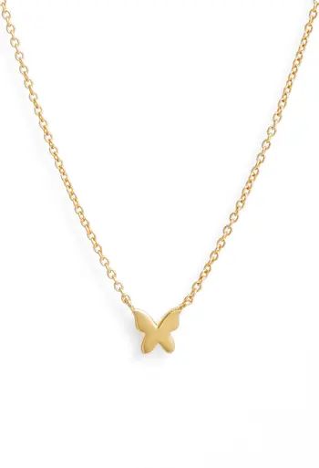 Mini Butterfly Pendant Necklace | Nordstrom