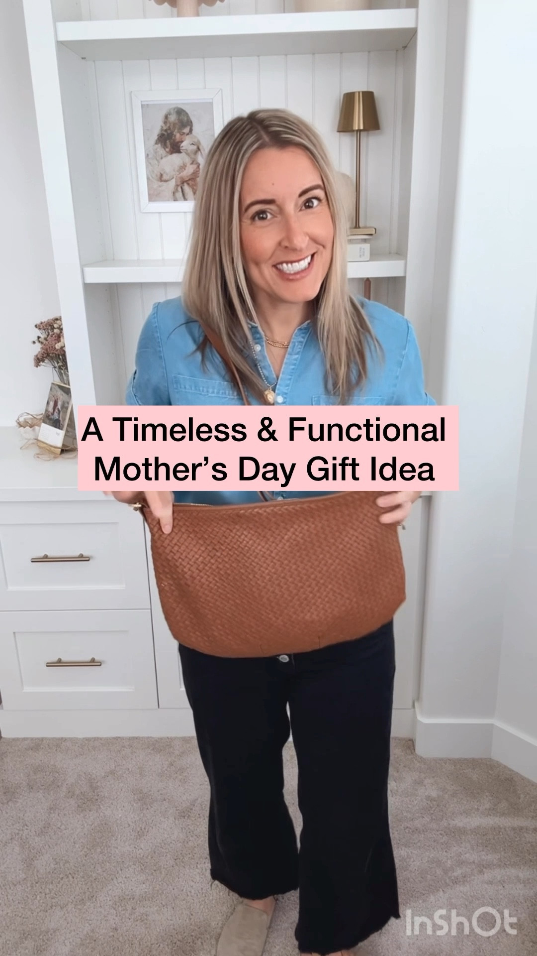 Craig gifted this Leather Shoulder Bag to me for Christmas and I’m obsessed. It’s a timeless purse, I can load it up with snacks for the kids or keep it light and simple when I go out with my man! It was the perfect transition bag after a diaper bag! The leather is sturdy and it’s great quality! 
Leather Purse
Camel Leather Hand Bag
Leather Hand Bag
Mother’s Day Gift
Tan Leather Pursee

#LTKStyleTip #LTKGiftGuide