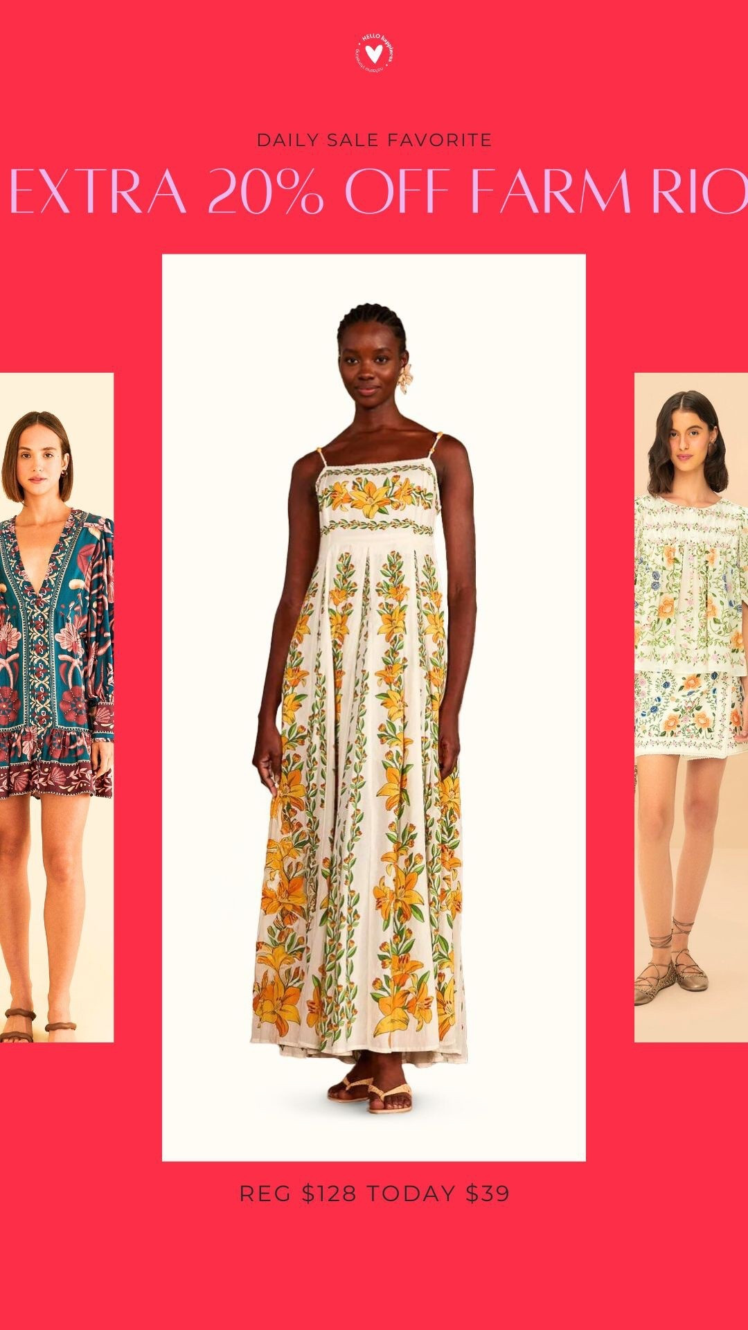 daily sale fav | Farm Rio extra 20% off 

#LTKSaleAlert #LTKTravel