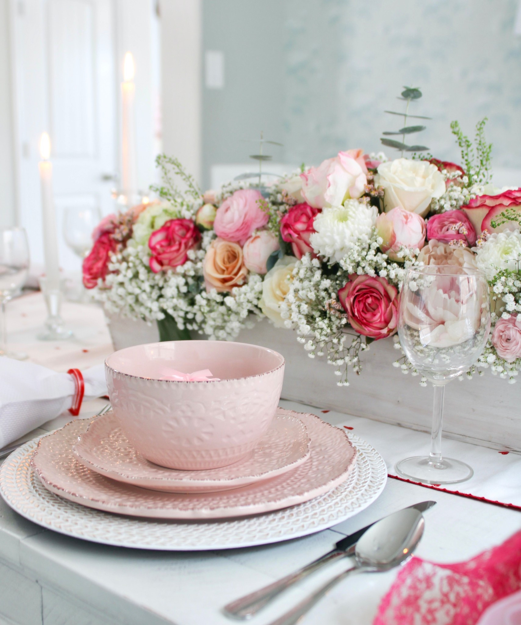 Sharing a romantic tablescape with a beautiful rose and peony centerpiece my oldest daughter created. She has her floral license and is so talented! 

Spring Decorating Ideas
Spring Looks
Living Room Design
Spring Home
Flower Arrangements
Fresh Flowers 

#LTKValentine #LTKHome #LTKWedding