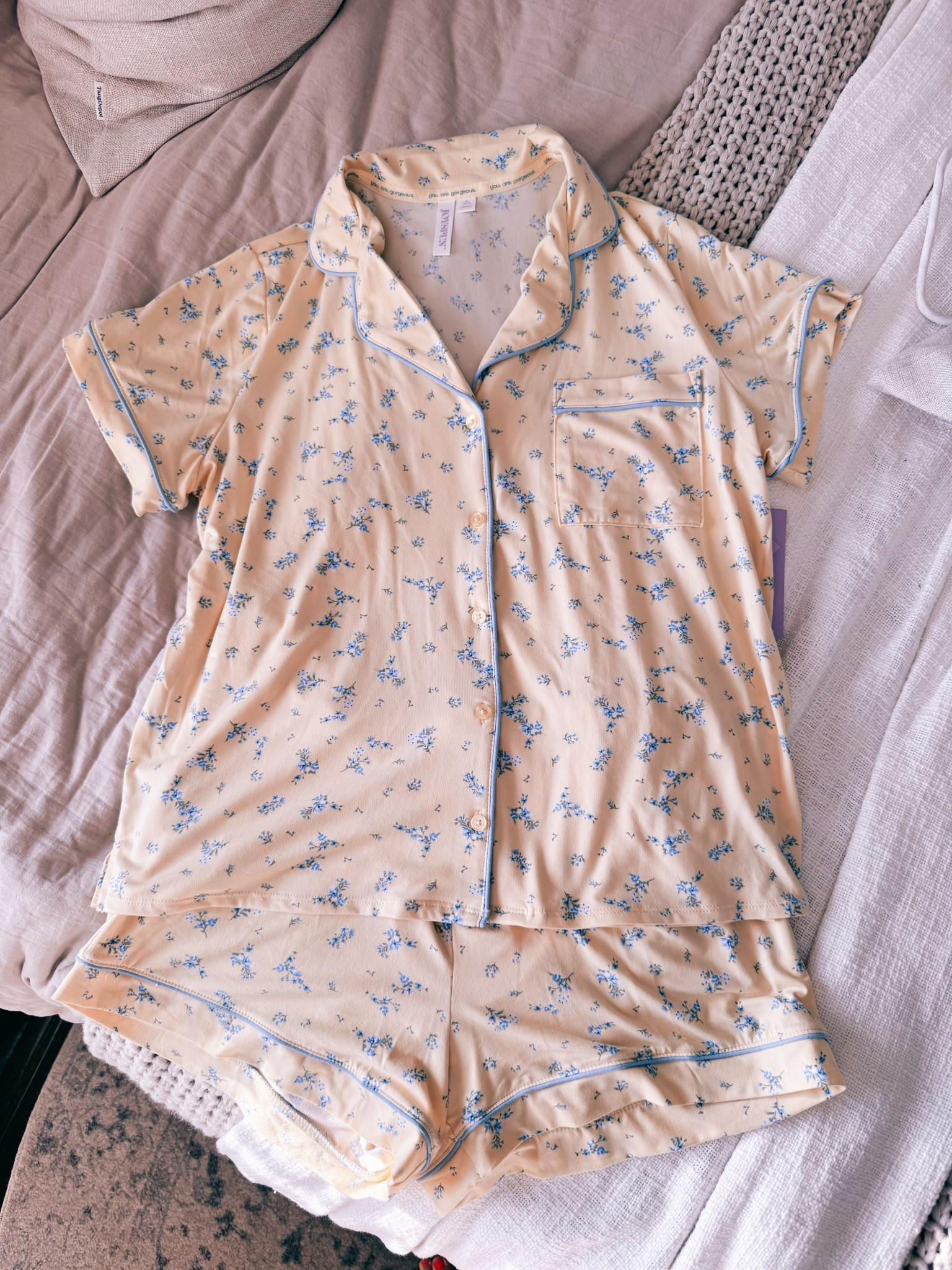 The softest PJs | Walmart PJ sets | Joyspun pjs | spring PJs ￼