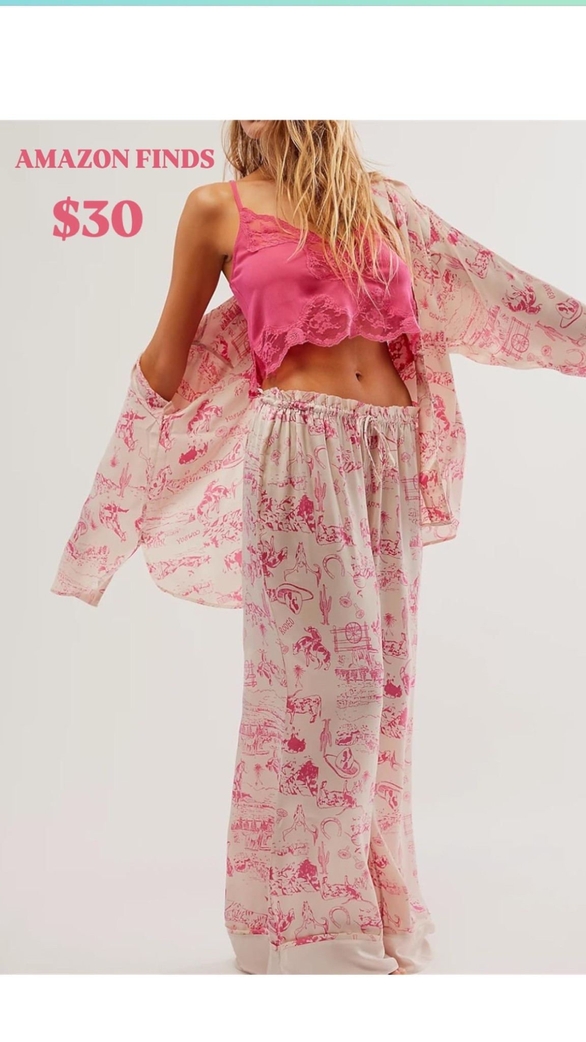 Huge sale for Anthro dupe pajama set, Amazon favorites, Amazon pajama set, Memorial Day sale, huge sale on pajamas , matching set, cowgirl pjs 

#LTKFindsUnder50 #LTKSummerEdit #LTKStyleTip