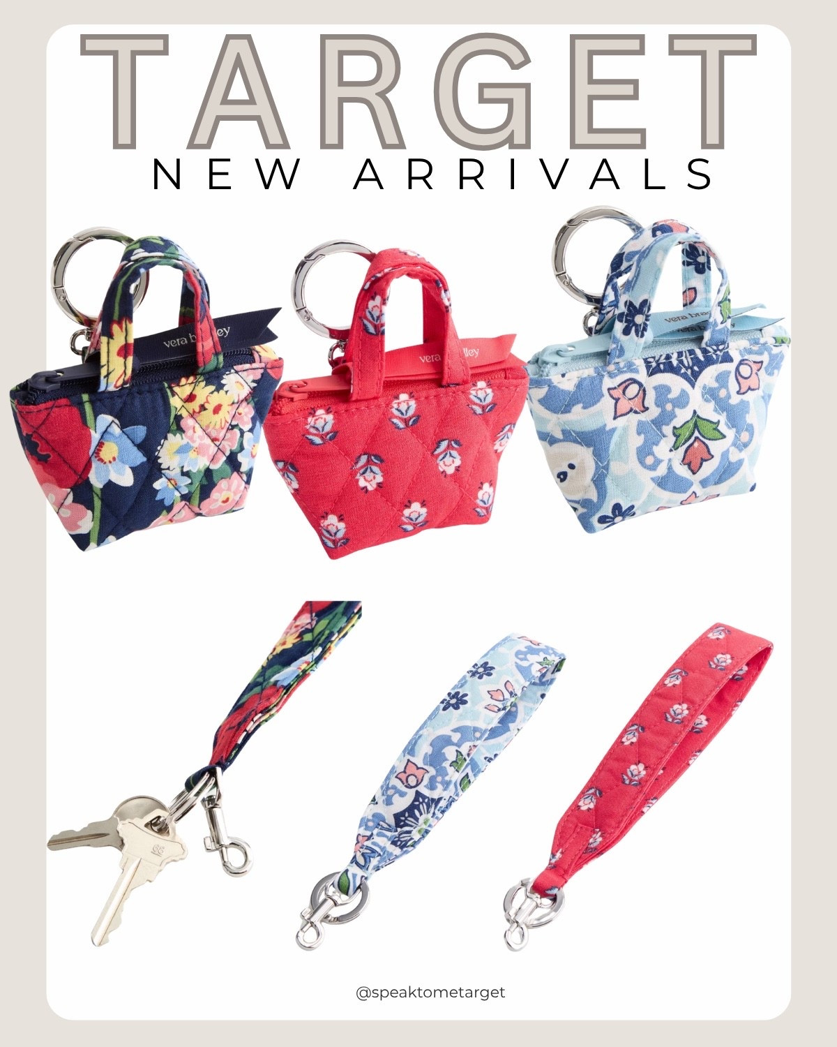 NEW! Vera Bradley x Target collection 

#LTKselfcare #LTKmomlife #LTKTravel