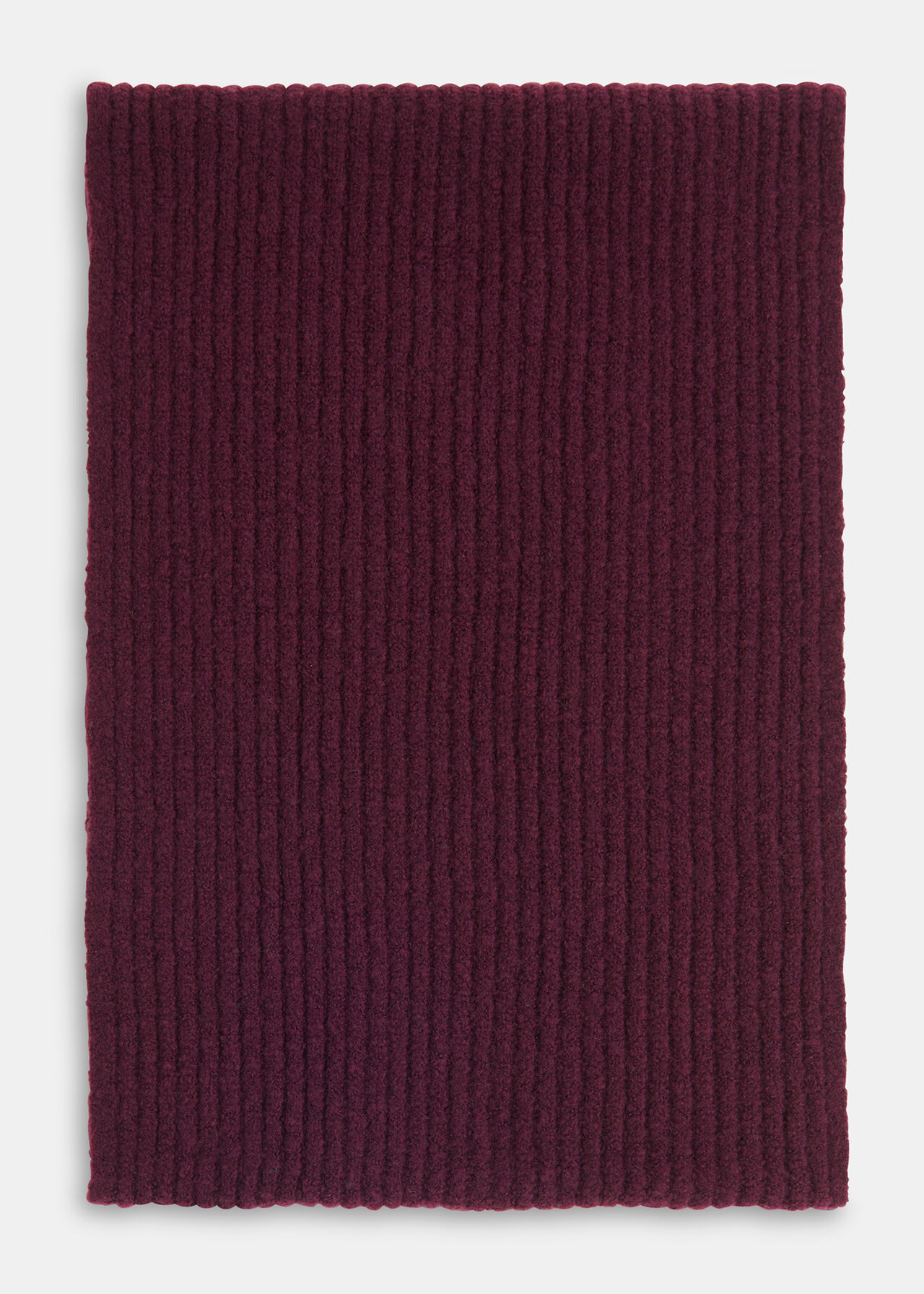 Wool Mix Rib Scarf | Whistles