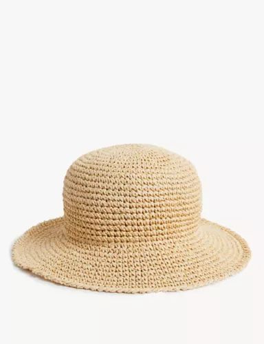 Packable Crochet Bucket Hat | Marks & Spencer (UK)