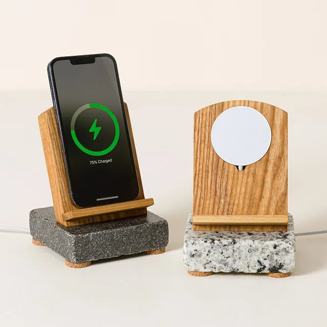 Sea Stone Wireless Charging Stand | UncommonGoods