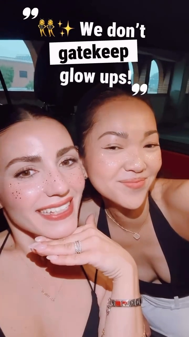 Name a better duo than girls + glow time… we’ll wait 💅
Tried these Fazit patches with my girl and let’s just say: it’s giving fresh, cute, and obsessed. @fazitbeauty 
📦 💯 Real vibes
Tagging my glow twin girl as a collaborator! ✨@itsmrslewifey 

✨ We used:
▫️ Gold, Silver & Rose Speckles (the iconic trio!)
▫️ Sprinkled Speckles – Limited Edition rainbow sparkle 💖
Available now!! Get yours! Kisses 😘

#FazitSkin #FazitGlow #GlitterFreckles #GlowGirls #MakeupPatchMagic #SkincarePlayground #BeautyWithFun #UnderEyeGlow #GirlyDetails #FreckleTrend #FazitEffect #SelfCareLooksCute #liketkit @shop.ltk @ltk.creators #target #targetfinds #july4th 

#LTKBeauty #LTKStyleTip #LTKSeasonal