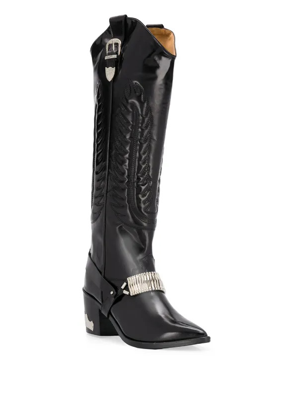 knee length cowboy boots | Farfetch Global