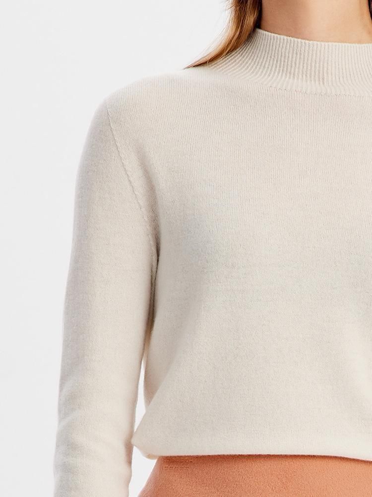 Seamless Soft Woolen Sweater | GOELIA