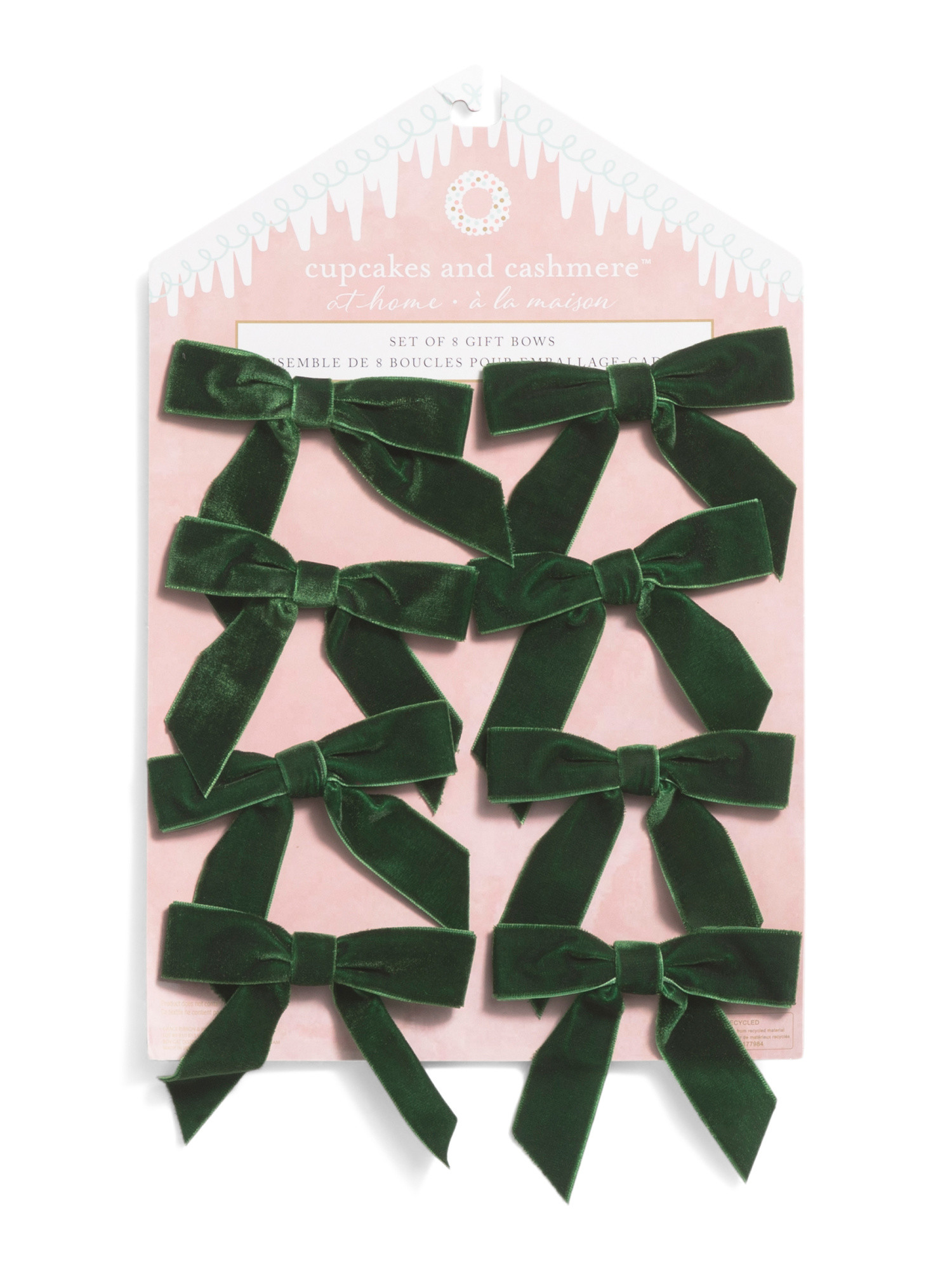 Set Of 8 Velvet Bows | Pillows & Decor | Marshalls | Marshalls