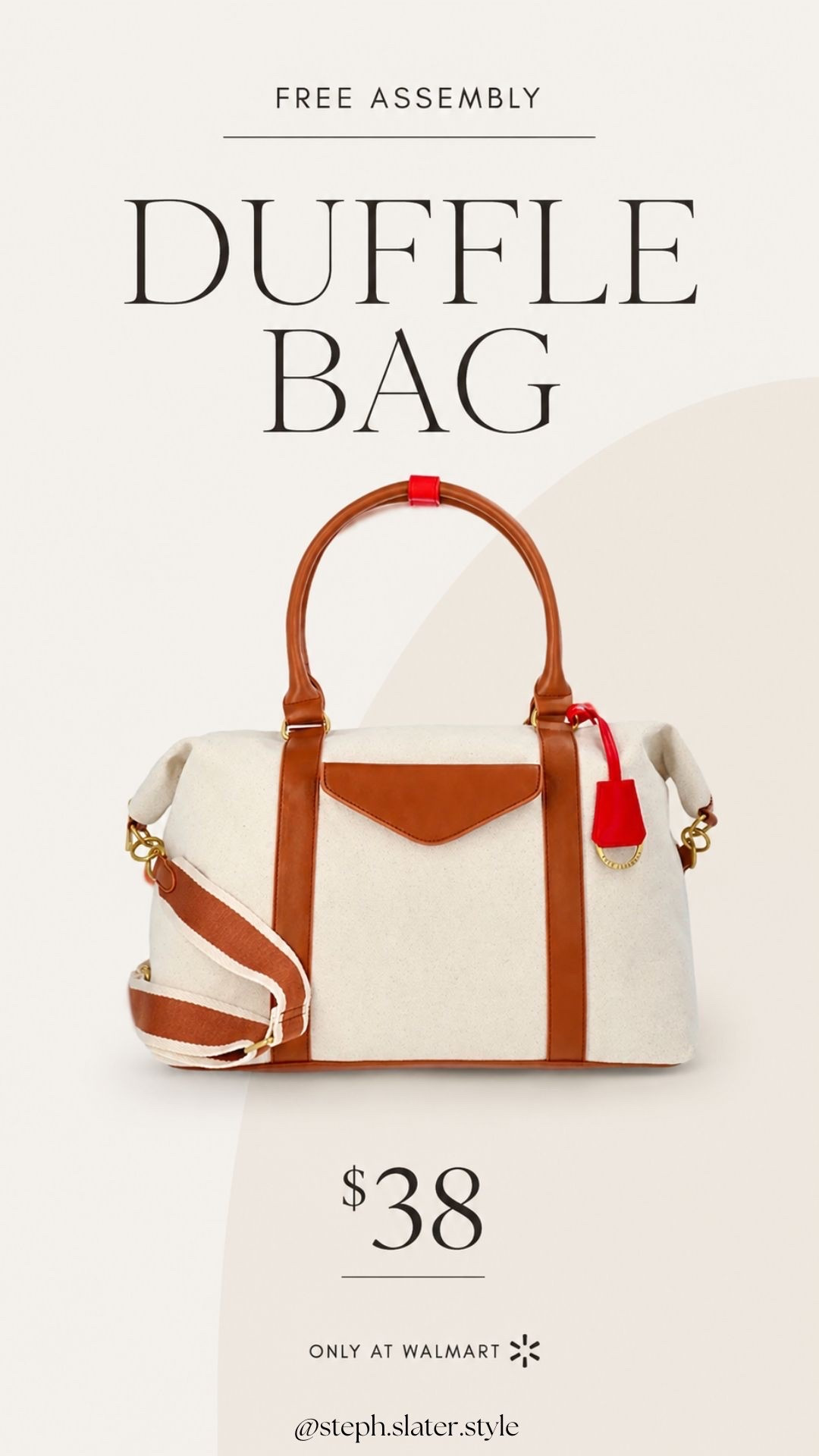 The cutest duffle bag from Walmart. Looks designer for only $38!

#LTKTravel #LTKmomlife