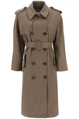Mvp wardrobe 'bigli' cotton double-breasted trench coat | Residenza725 US