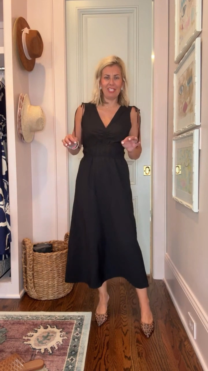 Best dress of the day!! Everyone needs a great black dress and this is a yes!  I’m in xs dress and 8 heel. 

*code Catherine20 at Allie + Bess

#LTKdayinmylife #LTKootd #LTKmomlife