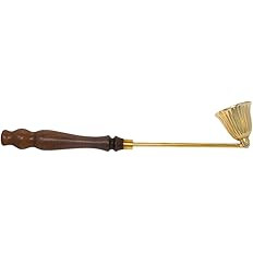 Needzo Brass Candle Snuffer with Wooden Handle, Catholic Church Supplies, 10.5 Inches | Amazon (US)