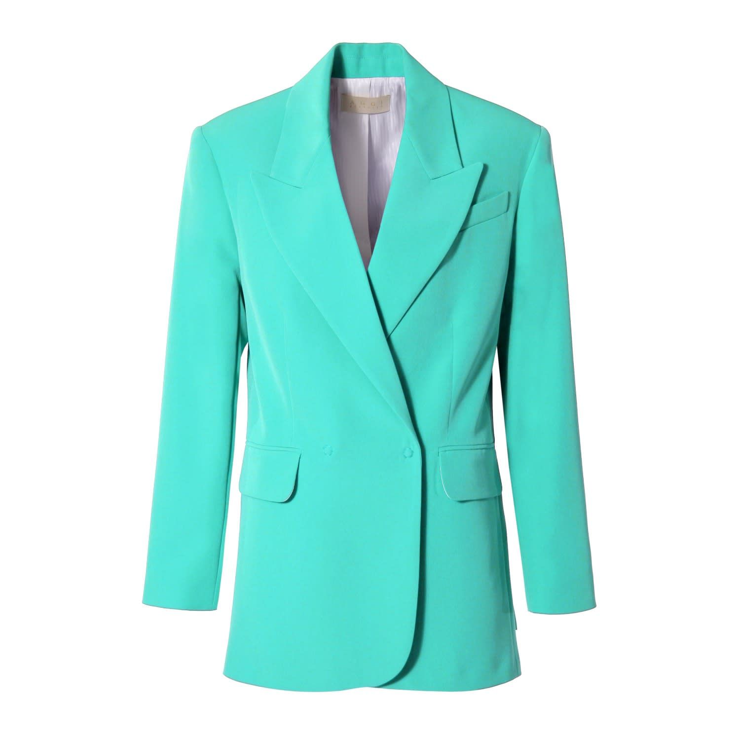 Blair Mexicali Turquoise Blazer | Wolf and Badger (Global excl. US)