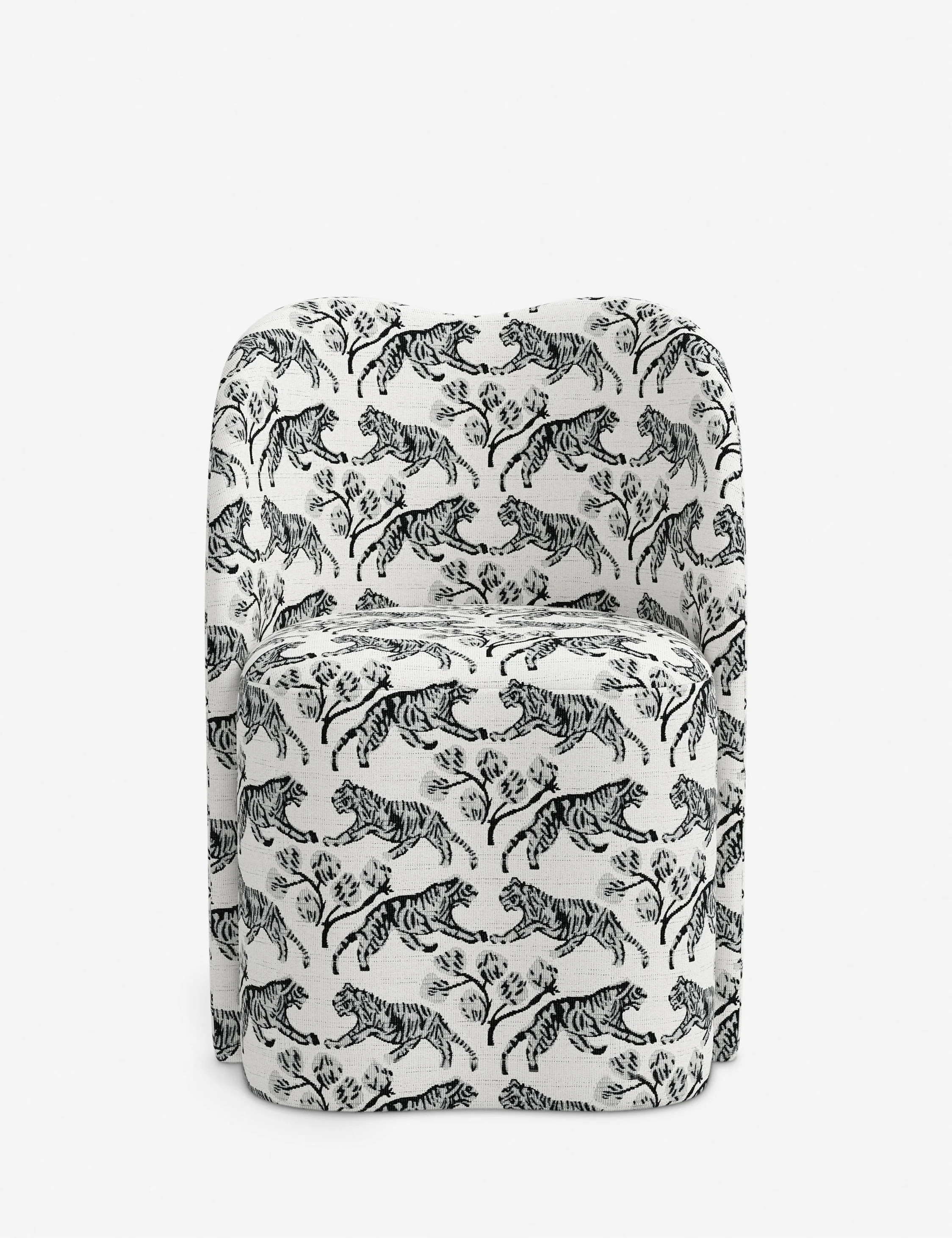 Bedell Dining Chair, Tiger Ivory by Sarah Sherman Samuel | Lulu and Georgia 