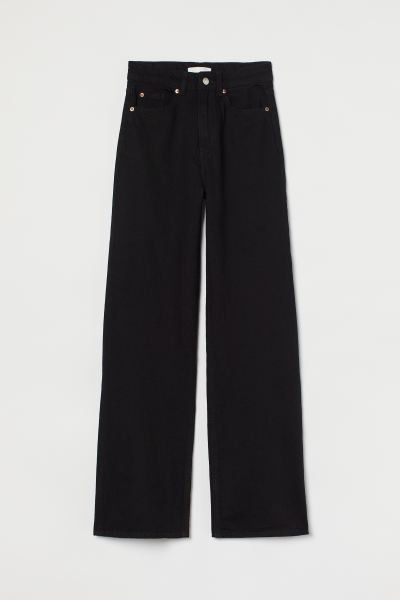 Wide High Jeans | H&M (US + CA)