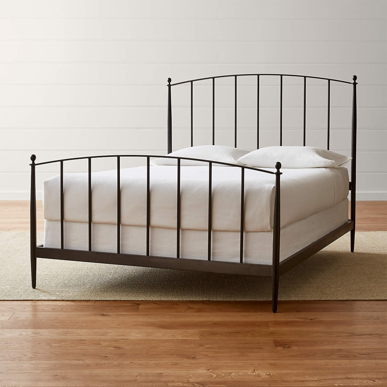 Mason Shadow Queen Bed + Reviews | Crate & Barrel | Crate & Barrel