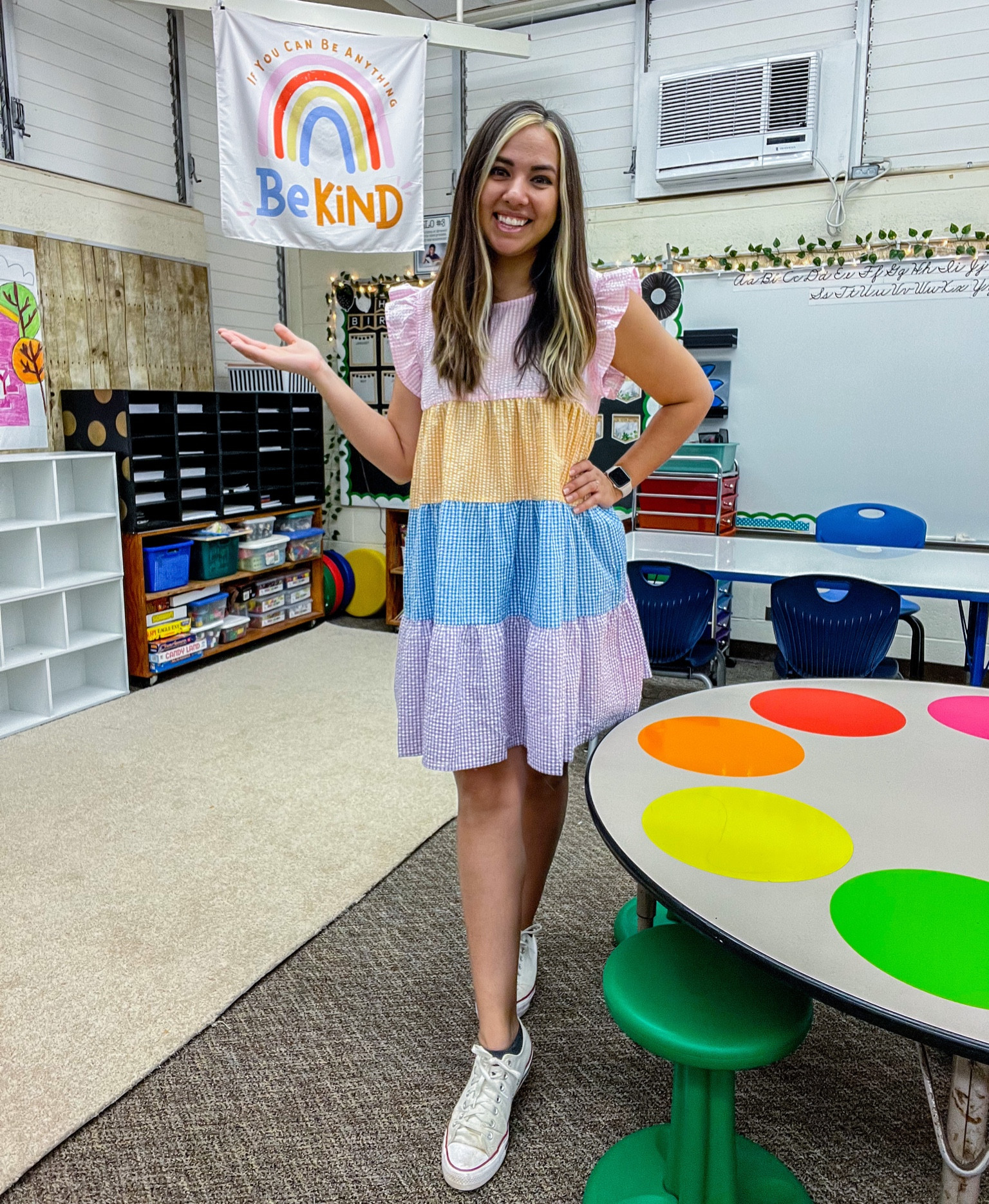 Dress is from @shop_rbc! 25% off back to school sale! Check them out on instagram! 🫶🏼 Everything else in the background of the photo is linked below 

#LTKstyletip #LTKworkwear #LTKBacktoSchool