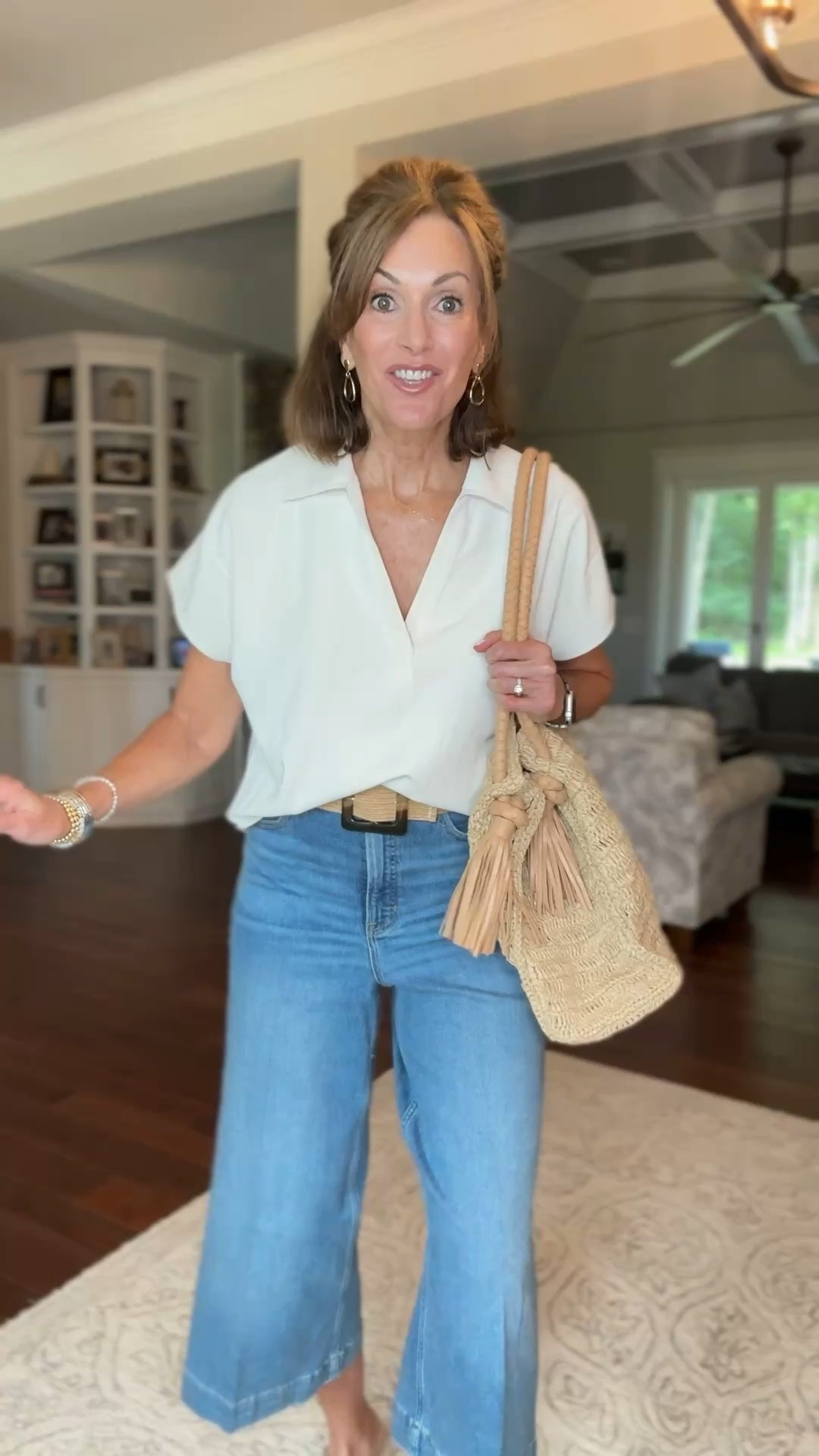 Top - medium 
Culottes - medium tall 

Spanx discount: ANNIEKXSPANX

#LTKTall #LTKMidsize