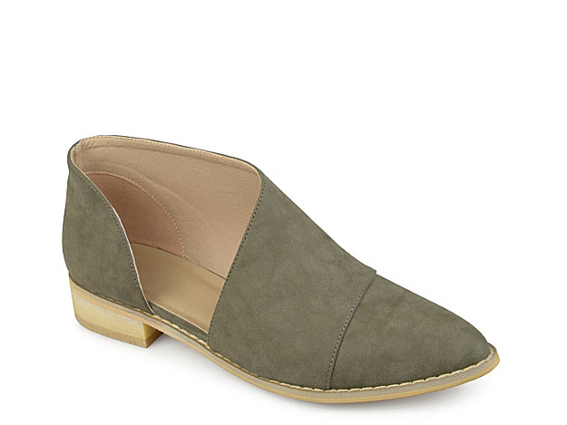 Journee Collection Quelin Flat - Women's - Olive Green | DSW