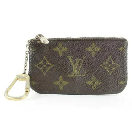 Louis Vuitton Monogram Key Pouch Porte Cles Keychain 15lvs113 | Walmart (US)