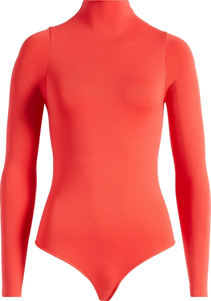 Essential Mock Neck Long Sleeve Bodysuit | Nordstrom