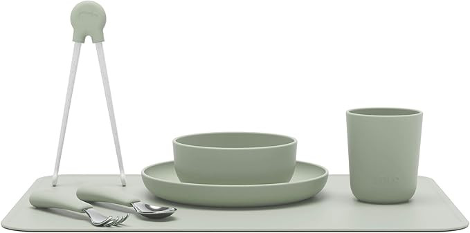 Lalo Big Bites Kids Dinnerware Full Set - Dishwasher Safe, BPA Free, Kids Tableware Set - Include... | Amazon (US)