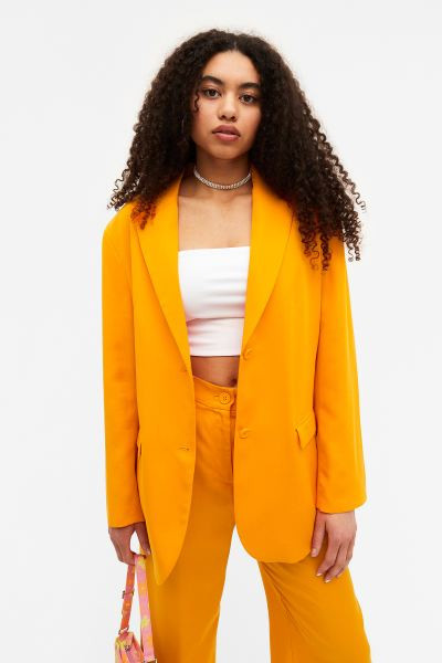 Oversized single breasted blazer | H&M (DE, AT, CH, NL, FI)