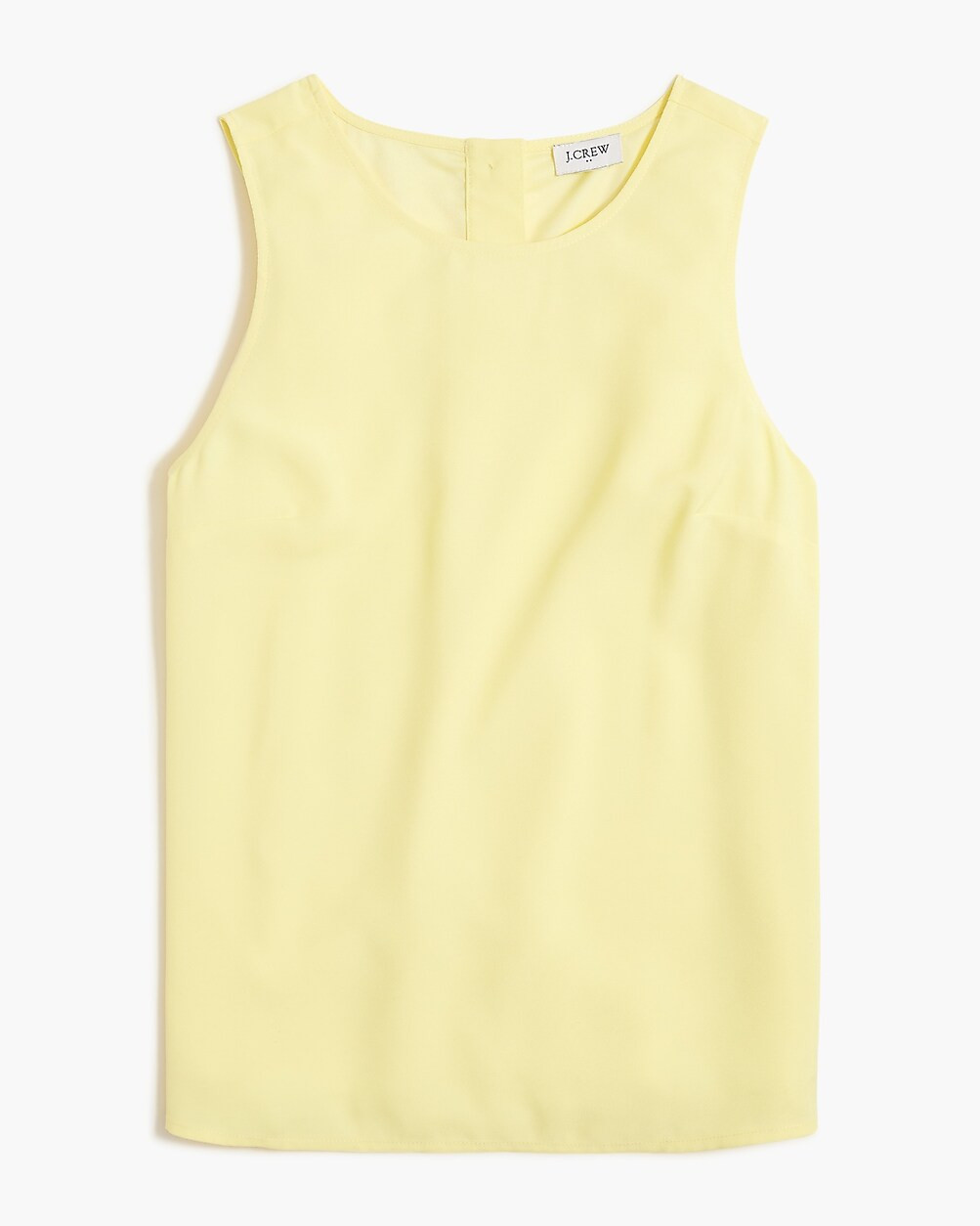 Sleeveless button-back shell | J.Crew Factory