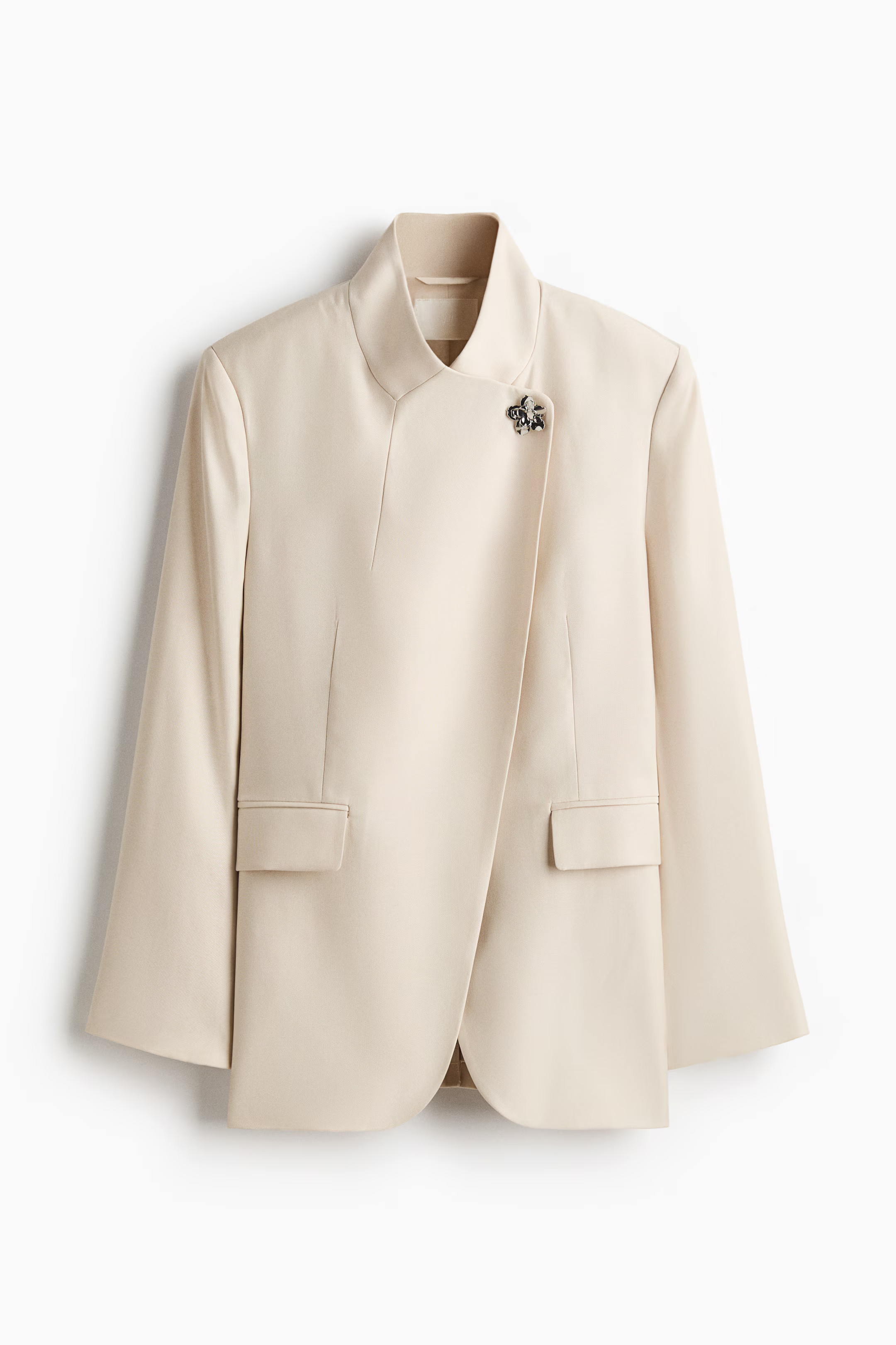Brooch-detail wrap blazer | H&M (UK, MY, IN, SG, PH, TW, HK)